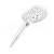 Hansgrohe Raindance Select S ručná sprchová hlavica 3jet PowderRain EcoSmart Biela matná