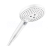 Hansgrohe Raindance Select S ručná sprchová hlavica 3jet PowderRain EcoSmart+ Biela matná
