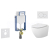 Geberit SET Kombifix 110.302.00.5 záv. WC Mito Desse Vortex sed SC tlač Sigma 01 Alp Biela