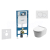 Geberit SET Duofix 111.925.00.5 závesné WC Slovarm W YJ-2387 sed SC tlač Sigma01 Alp Biela