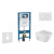 Geberit SET Duofix 111.925.00.5 závesné WC Avva Porto sedátko SC tlač Sigma01 Alpská Biela