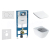 Geberit SET Duofix 111.925.00.5 závesné WC Smyle Square sed SC tlač Sigma01 Alpská Biela