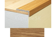 Effector schodová lišta 25x10 dĺžka 0,9 m Dub A31 samolepiaca