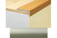 Effector schodová lišta 25x10 dĺžka 0,9 m Inox A31 samolepiaca
