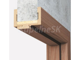 DRE bezfalcová obložková zárubňa DRE-CELL pre hrúbku steny 120-140mm iba do akciového setu