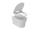 Ravak Ypsilon RimOff WC závesné 36,8x53,2x35,5 cm Biele