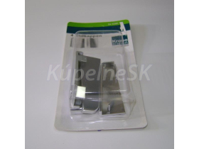 Prvky KronoOriginal K58C Striebro - Ukončenie ľavé+pravé (2+2 ks/bal)