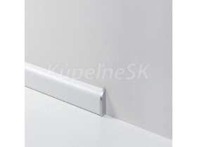 Prvky Parador k lište SL2, typ 2, Striebro Ukončenie ľavé+pravé 341494 (1+1 ks/bal)