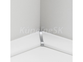 Prvky Parador k lište SL2, typ 1, Striebro Roh vnútorný 279306 (2 ks/bal)