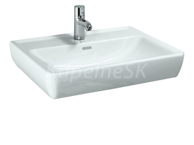 Laufen PRO umývadlo 55cm, s 1 otvorom pre batériu uprostred, biela