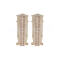 Prvky Cezar MASTERLINE 80 Kriedová hnedá (467) - Roh vnútorný [1bal=2ks]