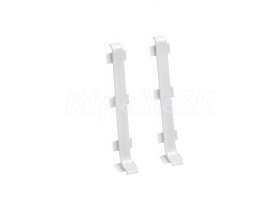 Prvky Cezar LP80 Biela RAL9003 - Spojka k AL soklovej lište 80 mm (2 ks/bal)