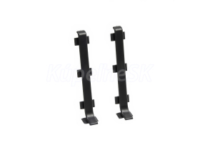 Prvky Cezar LP80 Sivá tmavá RAL7021 - Spojka k AL soklovej lište 80 mm (2 ks/bal)