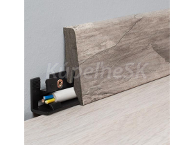 Lišta soklová H2O K58C L061 Kompozit fólia 58x18x2600 mm