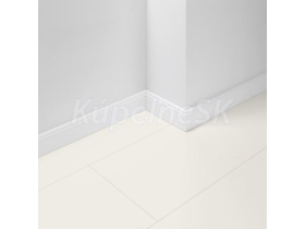 Lišta soklová Parador Hamburg HL1 Biela D001 1745471 MDF fólia 2200x19x65 mm