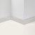 Lišta soklová Parador SL4 Biely základný náter D004 1745521 MDF fólia 2200x19,5x60 mm
