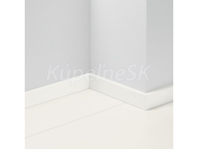Lišta soklová Parador SL5 Biela D001 1745301 MDF fólia 50x16x2200 mm