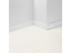 Lišta soklová Parador SL18 Jednofarebná biela D002 RAL9016 1744518 2200x16,5x70 mm