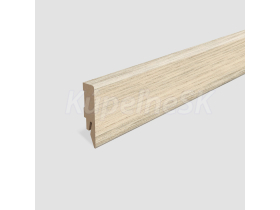 Lišta soklová Egger 58 hranatá L558 MDF fólia 58x17x2400 mm