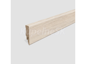 Lišta soklová Egger 58 hranatá L547 MDF fólia 58x14x2400 mm