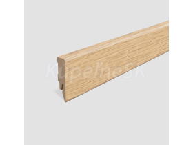 Lišta soklová Egger 58 hranatá L623 MDF fólia 58x14x2400 mm