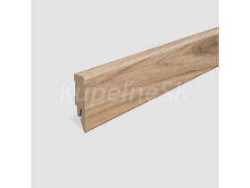 Lišta soklová Egger 58 hranatá L573 MDF fólia 58x14x2400 mm