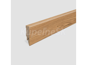 Lišta soklová Egger 58 hranatá L707 MDF fólia 58x14x2400 mm