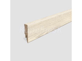 Lišta soklová Egger 58 hranatá L626 MDF fólia 58x14x2400 mm