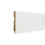 Lišta soklová SOLIDSTEP 80 hranatá MDF fólia Biela pretierateľná 80x14x2400 mm