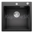Blanco vstavaný drez PLEON 5 SILGRANIT 51,5x51 cm InFino s excentrom antracit 523676