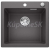 Blanco vstavaný drez PLEON 5 SILGRANIT 51,5x51 cm InFino s excentrom sivá skala 523677