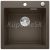 Blanco vstavaný drez PLEON 5 SILGRANIT 51,5x51 cm InFino s excentrom káva 523685