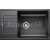 Blanco vstavaný drez ZIA XL 6 S Compact SILGRANIT 780x500 s excentrom antracit