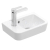 Villeroy & Boch O.Novo Compact umývadielko 36x25 cm,otv. pre bat. vľavo,prepad,Alp. Biela