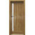 PORTA Doors SET Rámové dvere VERTE HOME M.1 so sklom, fólia Agát Medový a zárubeň