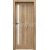 PORTA Doors SET Rámové dvere VERTE HOME M.1 so sklom, fólia Dub Mauvella a zárubeň