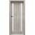 PORTA Doors SET Rámové dvere VERTE HOME M.2 so sklom, fólia Agát Strieborný a zárubeň