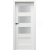 PORTA Doors SET Rámové dvere VERTE PREMIUM A.3 sklo Matné, Soft CPL Biela a zárubeň