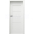 PORTA Doors SET Rámové dvere VERTE PREMIUM E.0 Plné, 3Dfólia Biela a zárubeň