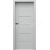 PORTA Doors SET Rámové dvere VERTE PREMIUM E.1 sklo Matné, 3Dfólia Sivá a zárubeň