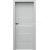 PORTA Doors SET Rámové dvere VERTE PREMIUM E.4 sklo Matné, 3Dfólia Sivá a zárubeň