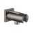 Grohe Rainshower nástenné kolienko s držiakom hranatá rozeta Hard Graphite 26659A00