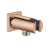 Grohe Rainshower nástenné kolienko s držiakom hranatá rozeta Warm Sunset 26659DA0