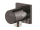 Grohe Rainshower nástenné pripojovacie kolienko hranatá rozeta Hard Graphite 27076A00
