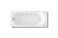 ARTTEC HARMONY SURF 160x70 cm hydromasážna obdĺžniková akrylátová vaňa Biela