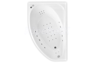 ARTTEC DREAM FLAT 170 x110 cm ľavá hydromasážna rohová akrylátová vaňa Biela