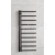 PMH  Apollo 1 kupeľnový radiátor 500x1140 mm,   Čierny štrukturálny Pravý