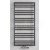 PMH Sorano Frame kúpeľňový radiátor 500x1210mm Metalický strieborný