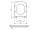 Cersanit Moduo Plus Square WC sedátko Slim SoftClose EasyOff Duroplast Biela