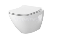 Cersanit set C448 WC závesné so sedátkom SoftClose Easy-Off Duroplast Biele